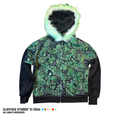 Skullface Fur hoodie